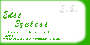 edit szelesi business card